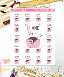 Thank You, Small Business Stickers, Circle Stickers, Stationary Stickers, Functional Planner Stickers, Envelope Stickers