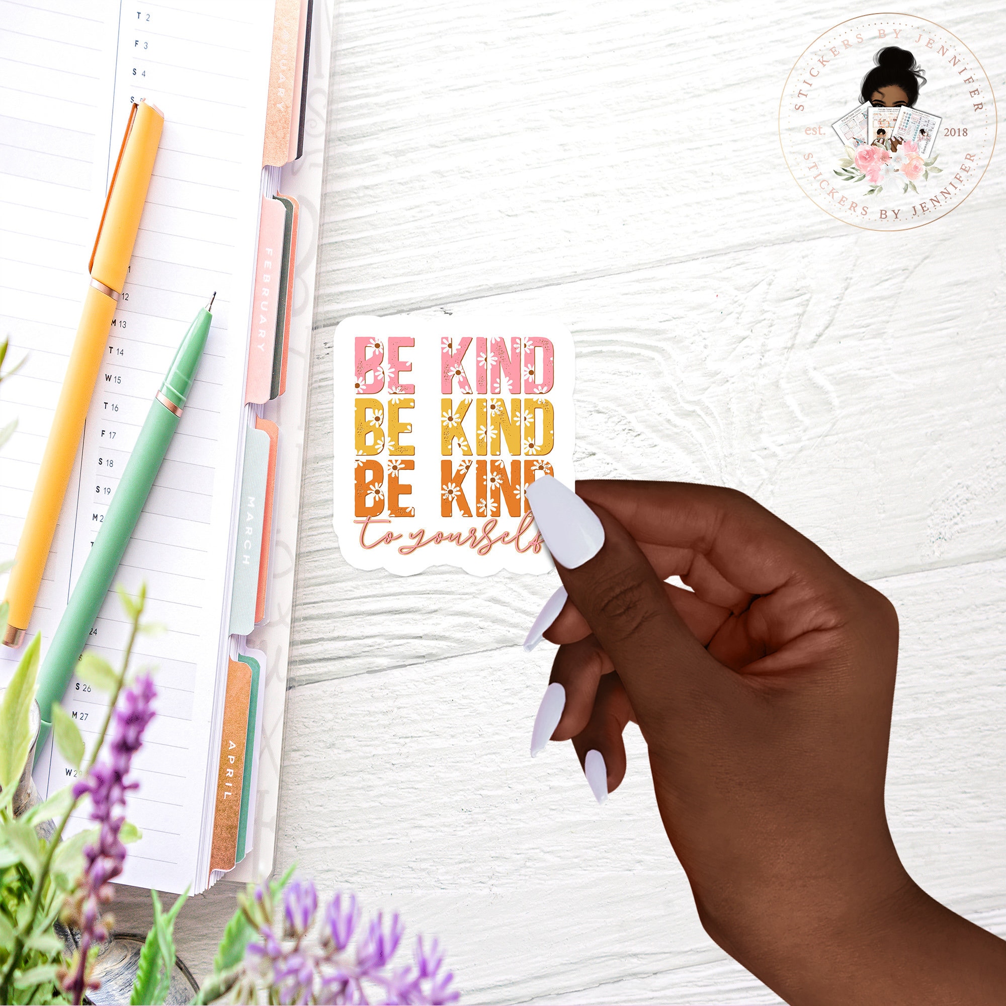 Be Kind Vinyl Sticker