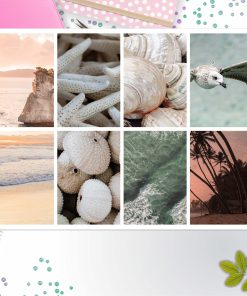 Beach Life Full Box Big Happy Planner, Erin Condren, Classic Happy Planner