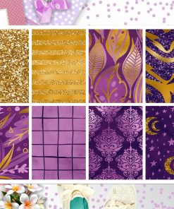 Beauty Purple Full Box Big Happy Planner, Erin Condren, Classic Happy Planner