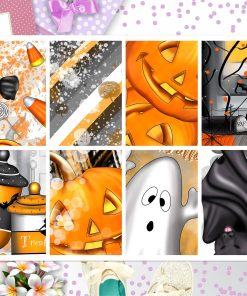 Boo Halloween Full Box Big Happy Planner, Erin Condren, Classic Happy Planner