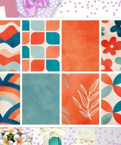 Color Palette Full Box Big Happy Planner, Erin Condren, Classic Happy Planner