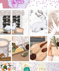 Cozy Winter Full Box Big Happy Planner, Erin Condren, Classic Happy Planner