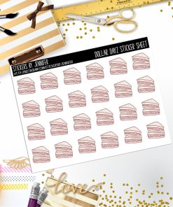 Deco Mini DD622, Planner Stickers, Bullet Journal, Functional Planner Stickers, Stationary Stickers