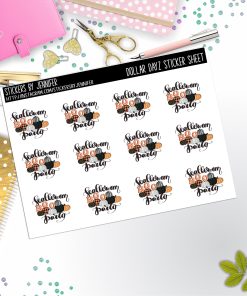 Deco Mini DD628, Planner Stickers, Bullet Journal, Functional Planner Stickers, Stationary Stickers
