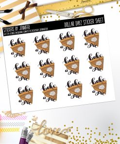 Deco Mini DD639 Planner Stickers, Bullet Journal, Functional Planner Stickers, Stationary Stickers