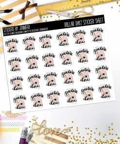 Deco Mini DD648 Planner Stickers, Bullet Journal, Functional Planner Stickers, Stationary Stickers