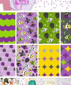 Fish Halloween Full Box Big Happy Planner, Erin Condren, Classic Happy Planner