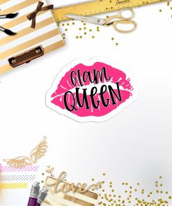 Glam Queen Vinyl Sticker
