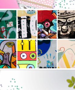 Graffiti Full Box Big Happy Planner, Erin Condren, Classic Happy Planner