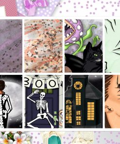 Halloween Full Box Big Happy Planner, Erin Condren, Classic Happy Planner