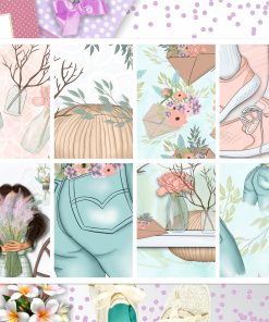 Jeans Full Box Big Happy Planner, Erin Condren, Classic Happy Planner