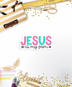 Jesus My Jam Vinyl Sticker