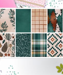 Pine Cones Full Box Big Happy Planner, Erin Condren, Classic Happy Planner