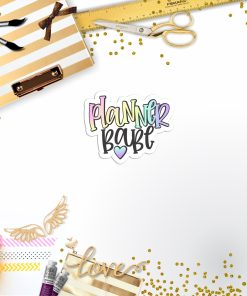 Planner Babe Vinyl Sticker