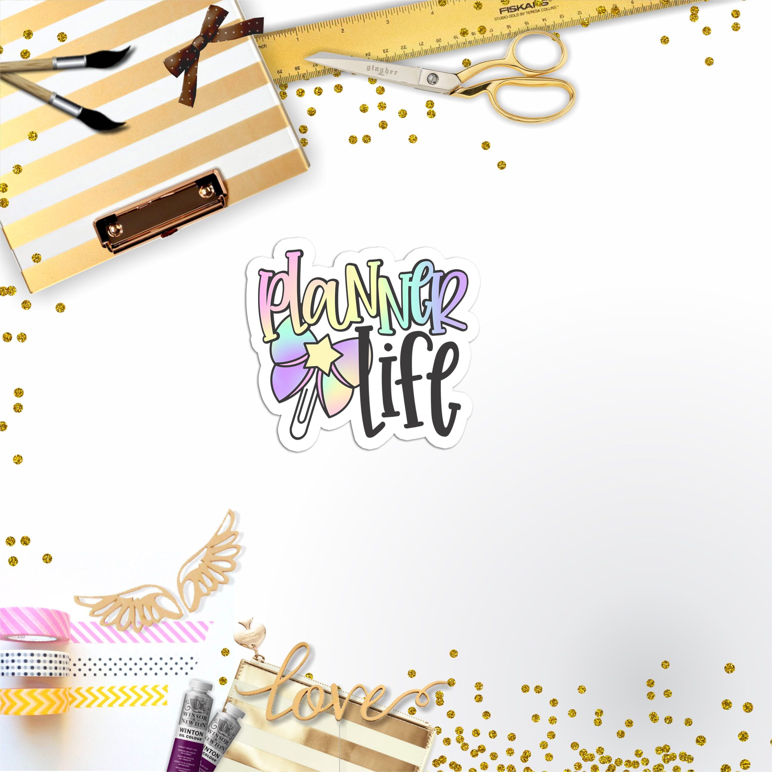 Planner Life Vinyl Sticker