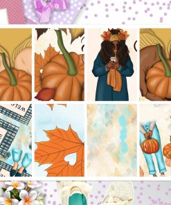 Pumpkin Fall Box Big Happy Planner, Erin Condren, Classic Happy Planner