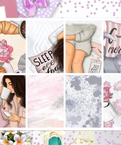 Sleep Cat Full Box Big Happy Planner, Erin Condren, Classic Happy Planner