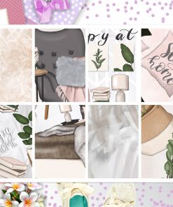 Stay Home Full Box Big Happy Planner, Erin Condren, Classic Happy Planner