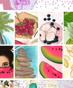 Summer Full Box Big Happy Planner, Erin Condren, Classic Happy Planner