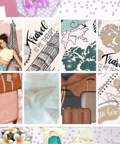 Travel Full Box Big Happy Planner, Erin Condren, Classic Happy Planner