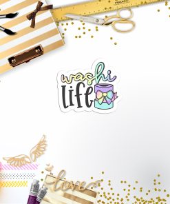Washi Vinyl Sticker