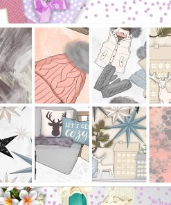 Winter Full Box Big Happy Planner, Erin Condren, Classic Happy Planner