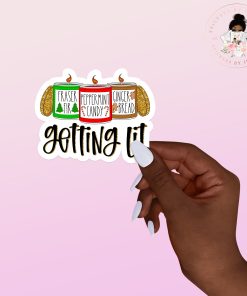 Candle Lit Vinyl Sticker