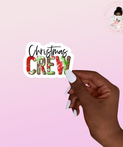 Christmas Crew Vinyl Sticker
