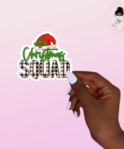 Christmas Squad Vinyl Sticker