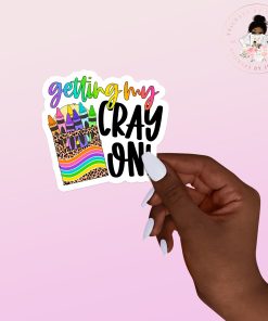 Crayons Vinyl Sticker