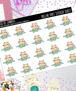 Deco Mini DD661 Planner Stickers, Bullet Journal, Functional Planner Stickers, Stationary Stickers