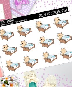 Deco Mini DD663 Planner Stickers, Bullet Journal, Functional Planner Stickers, Stationary Stickers