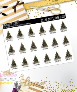 Deco Mini DD670 Planner Stickers, Bullet Journal, Functional Planner Stickers, Stationary Stickers