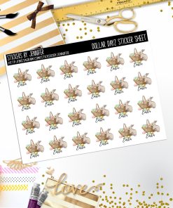 Deco Mini DD674 Planner Stickers, Bullet Journal, Functional Planner Stickers, Stationary Stickers