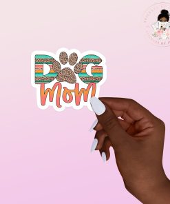 Dog Mom Vinyl Sticker