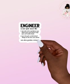 Engineer Vinyl Sticker