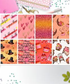 Thanksgiving Full Box Big Happy Planner, Erin Condren, Classic Happy Planner