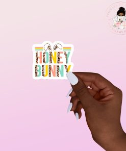 Bunny Honey Vinyl Sticker