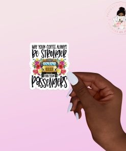 Bus Driver Vinyl Sticker