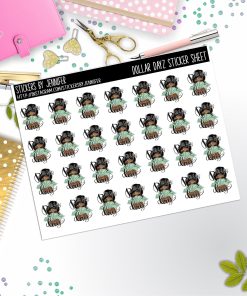 Deco Mini DD679 Planner Stickers, Bullet Journal, Functional Planner Stickers, Stationary Stickers