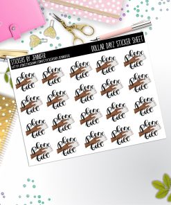 Deco Mini DD684 Planner Stickers, Bullet Journal, Functional Planner Stickers, Stationary Stickers