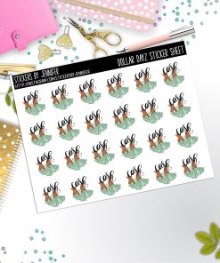 Deco Mini DD687 Planner Stickers, Bullet Journal, Functional Planner Stickers, Stationary Stickers