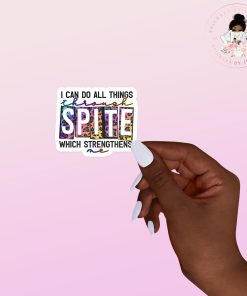 Do Things With Spite Vinyl Sticker