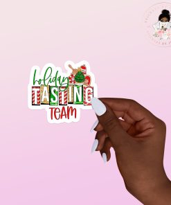 Holiday Tasting Vinyl Sticker