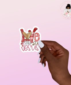 Love Like Jesus Vinyl Sticker