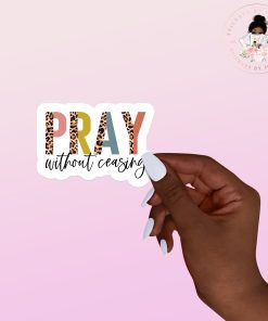 Pray Vinyl Sticker