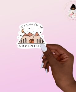 Adventure Vinyl Sticker
