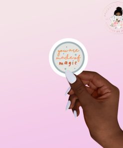Made Of Magic Vinyl Sticker