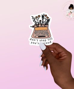 Proud Writer Vinyl Sticker